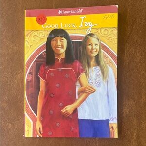 American Girl Good Luck, Ivy Book - Red and Blue Cover